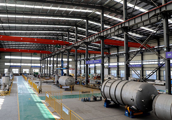 蒸發器生產現場 蒸發器生產現場